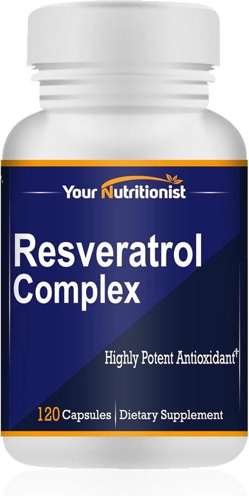 Resveratrol Kompleks Potent Antioksis, 120 Capsules, 60 Gün