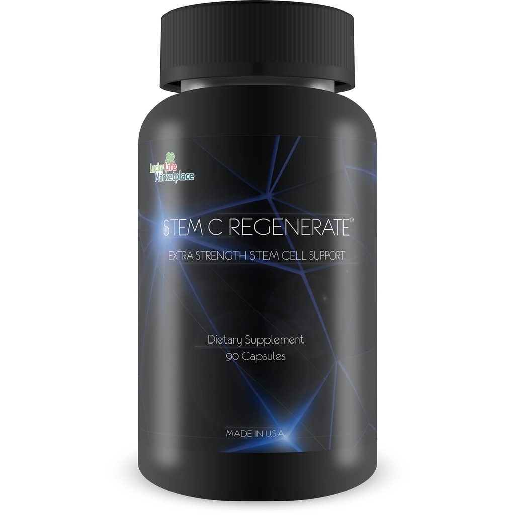 Stem C Regenerate - Natural Stem Hücre Desteği - Doğal Stem Hücrelerini Güçlendirmeye Yardımcı Olunur, Aid Azaltılmış Inflammation ve Oxidation - Best Stem Hücre Supplements Self Proclaimeded