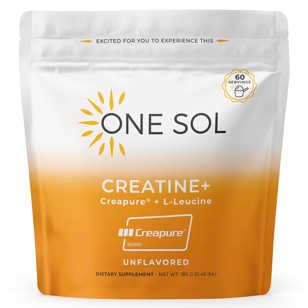 Kadınlar için bir Kretine, All Natural Women's Tinatine Toz Krepure & Leucine, Lean Kas Mass'i yükseltmek, Kurtarma Zamanını Teşvik Ediyor, Beyin & Bone Health (Unflavored, 60 Hizmet)