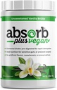 Vegan Elemental Shake – Tozlu Yaprak, Doğal Malzemeler, Gluten-Free, Organik Sprod Rice Protein - Smooth, Easy Mixable Formula (2.2 lbs, Unsweetened Vanilla Brulée)