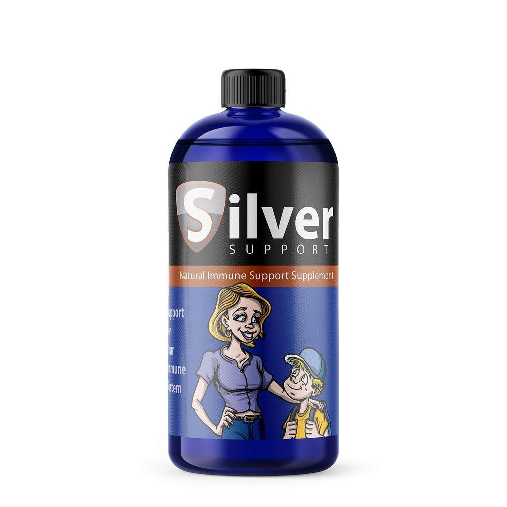 Nano Ionic Silver Teknolojisi - Tüm Çağlar ve Evcil hayvanlar için Sıvı Immune ATM - Kesim-Edge 10 ppm Formula Wellness - 32oz