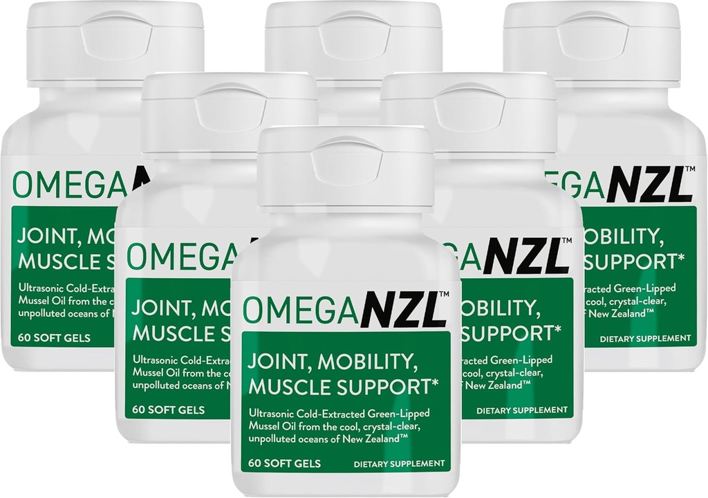 Orijinal Omega-3 Ortak Destek Tamam, En İyi Doğal Kas Relief, Green-Lipped Mussel Oil, 360 Softgels, No Fishy Aftertaste
