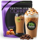 Chike Caramel Yüksek Protein Buzlu Kahve, 20 G protein, 2 Shots Espresso, 1 G Sugar, Keto Friendly and Gluten Free, 14 Hizmetler (14.3 Ounce)