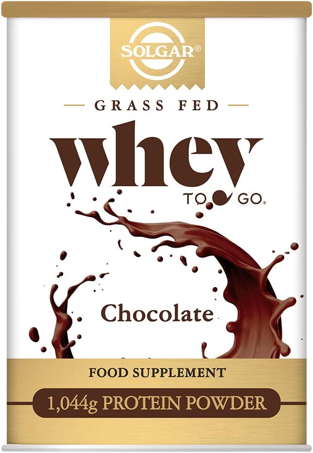 Solgar Whey Protein Tozunu, Çikolatayı, 42 oz - izolasyonu ve Yoğunluğu - Parlak Tadı için kolayca karıştırın - Gluten-Free - 20g proteini