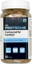 Flents Protechs Single Ear Plugs, Contoured for Comfort, Ideal for Work, Loud Gürültü, Heavy Machinery, Construction, Studying, Shooting & Traveling, NRR 32, Beige, Easy to Use, 50 Pair