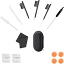 Phitunry 52-Piece İşitme Yardımı Kit Aksesuarları Portatif İşitme Yardımı Temizlik Fırça Araçları ile Pocket Boyutu, Kuru Capsules, Audio Wipes, Deer Velvet Kumaş ve İşitme Aid Travel Case (Küçük)