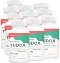 TUDCA Liver 1000 mg - 600 Vegan Capsules,Milk Butle Herbal Mix with Fulvic and Humic Acid for Liver,Digestive Health