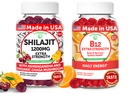 Lunakai USA Shilajit & B12 Ekstra Güçlü Gummies Sche – Enerji, Focus ve Günlük Wellness – Vegan & Delicious