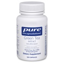 Pure Encapsulations Green Tea Extract (Decaffeinated) | Vücuttaki Tüm Hücreler için Hipoallerjen Antioksi Desteği* | 120 Capsules