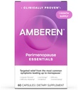Amberen Perimenopause, Peri-Menopause Multi-Symptom Relief, B, Vitamin E & Antioksis Supplement, Klinik Olarak Hormon Dengesine Yardımcı Olmak, Sıcak Flashes & Night Ters, 60 Kont