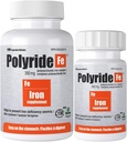 Polysaccharide Iron Complex, Deficiency Anemi, Enerji Desteği ve 150 mg Elemental Iron ile Stomach Kolay, | 350 mg - 100 Capsules