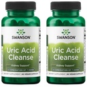 Swanson Uric Acid Cleanse - Natural Supplement Proting Kidney Support - 7 Herbs Güçlü Bir Kombinasyon - (60 Veggie Capsules) 2 Pack