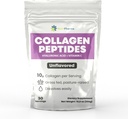 Collagen Peptides Powder with Hyaluronic Acid and Vitamin C, Promotes Hair, Nail, Skin, Bone and Joint Health, Unflavored Collagen Protein Powder, 30 Servings, 10,8 oz