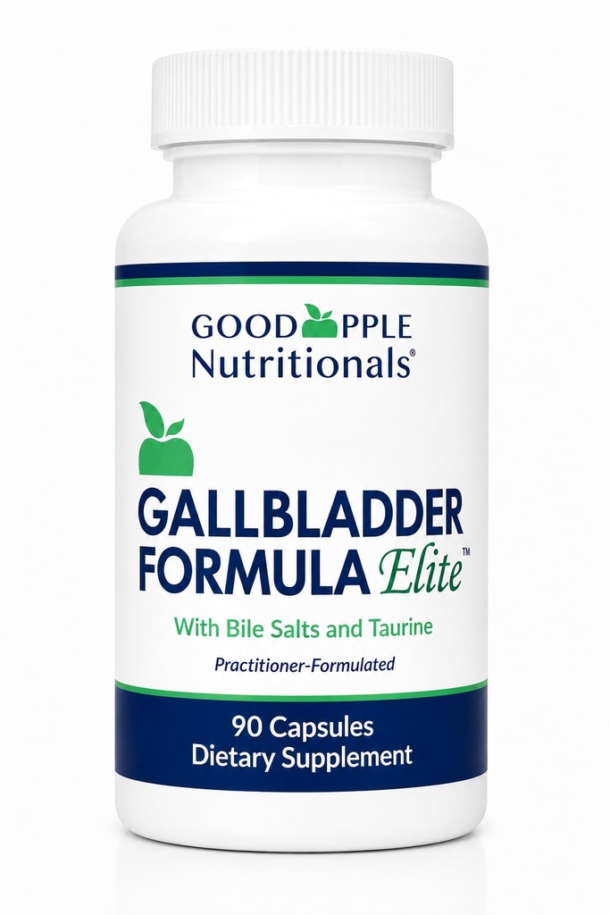 Gallbladder Formula Elite – Purified Bile Salts & Taurine – Supports Bile Flow, Fat Digestion & Digestive Comfort – for Those with or Without a Gallbladder – 90 Capsules