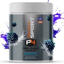 Proven4 Pre Workout Toz for Men and Women witht Tinaine - Beta Alanine - Caffeine NSF sertifikalı ön çalışma Enerji Supplement Blue Raspberry 30 Servisler