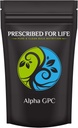 Prescribed For Life Alpha GPC Powder, L Alpha glycerylphosphorylcholine, Choline Supplement for Cognitive Function, Non GMO, Vegan, Soy Free (2kg)