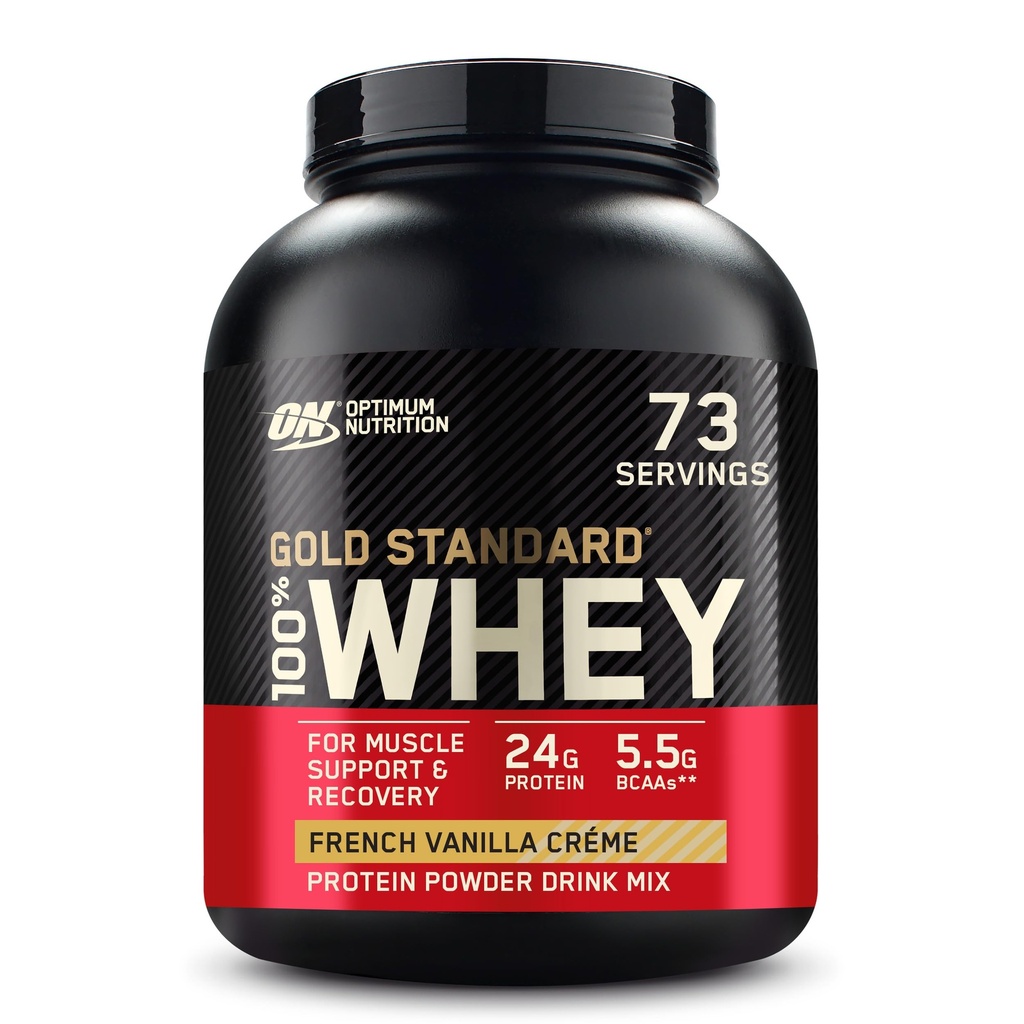 Optimum Beslenme Altın Standardı 100% Whey Protein Toz, Fransız Vanilla Crème, 5 Pound (Pazar Mayıs Vary)