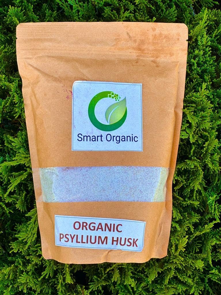 Organik Psyllium Husk, Keto Friendly, Vegan, Gluten-Free, USDA sertifikalı Organik, Non-GMO, ► & In removed Fiber Source 16 Ounce (16 oz)