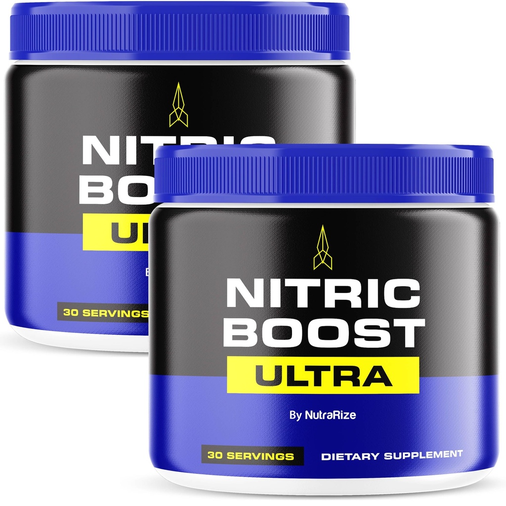 NutraRize (Pazar 2 Nitric Boost Ultra – Bir Jar'da Premium Günlük Toz Ölmüş, Enerjiyi Korumaya Yardımcı Olmak, Doğal Circulation ve Keep You Going, Resmi Yorumlar (60 Hizmet)