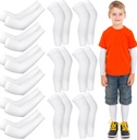Panitay 6 Eczema Arm ve Leg Kolları Sörek El Yıkama Kolları Diz Soğuk Eczema Boyası ve Wet Terapi (Kid,Beyaz)