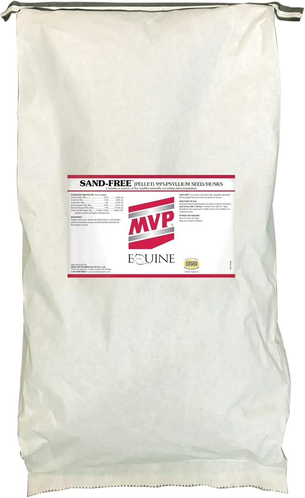 Sand-Free (25lb) Atlarda Sağlıklı Intestinal Fonksiyonlu Destekliyor