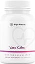 Vaso Calm - Sağlıklı Kan Denge Tamamı - Özellikler Fermented,, Celery ve Grape Tohumksiyonu, Hibiscus ve Vitamin K2 - ABD'de Made in the USA