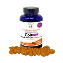 C60 Tamam - Karbon 60 (Tamerene) Black Seed Oil & Curcumin - Antioksi Supplement - Longevity & Cognitive Function - All Natural - 150 Gel Capsules
