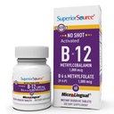 Üstün Kaynak No Shot Vitamin B-12 Torchcobalamin 1000 mcg, B-6, & Metilfolate 1000 mcg - Supports Energy, Brain, and Heart Health - Bariatric Friendly - 60 Sublingual Discrypt Tabletleri