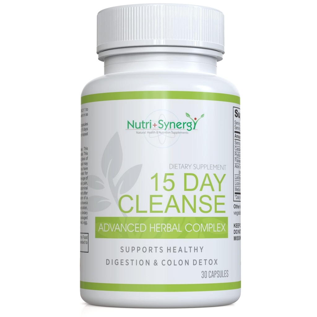 15 Day Cleanse Advanced Herbal Kompleksi - Kolon Temiz ve Detox - Improv Intestinal Health