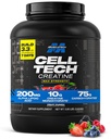 MuscleTech Kretine Monohidrat Toz - Hücre-Teknoloji Kreat Kreması, Muscle Builder & Muscle Building Kretine Supplement - Meyve Kreması, 6 lbs (56 Serv) - Ambalaj Vary