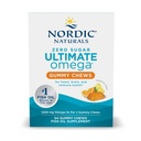 Nordic Naturals Zero Sugar Ultimate Omega Gummy Chews - Tropikal Meyve - 54 Gummy Chews - Non GMO - Optimal Wellness - 27 Hizmet