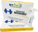 Egzersiz Kurtarma Tamamı - Organik Ekstra Virgin Zeytinyağı'nda Pure ESS60 In Organic Extra Virgin Olive Oil for Pre/Post Workout Recovery- Pack of 30 Tubes - 5 ML Every
