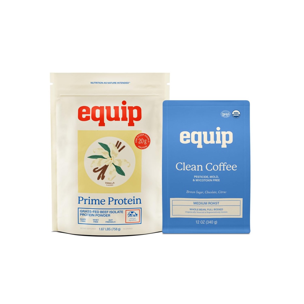 Equip Gıdaları Prime Protein Toz Vanilla & Gold Standard Temiz Kahve