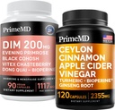 Ceylon Cinnamon (1pk) ve Menopause Destek (1pk) Tamam Sche - Kalp için Potent Vitaminler, Metabolism, Hormonlar ve Immune Desteği - Non-GMO, Vegan, Gluten-Free