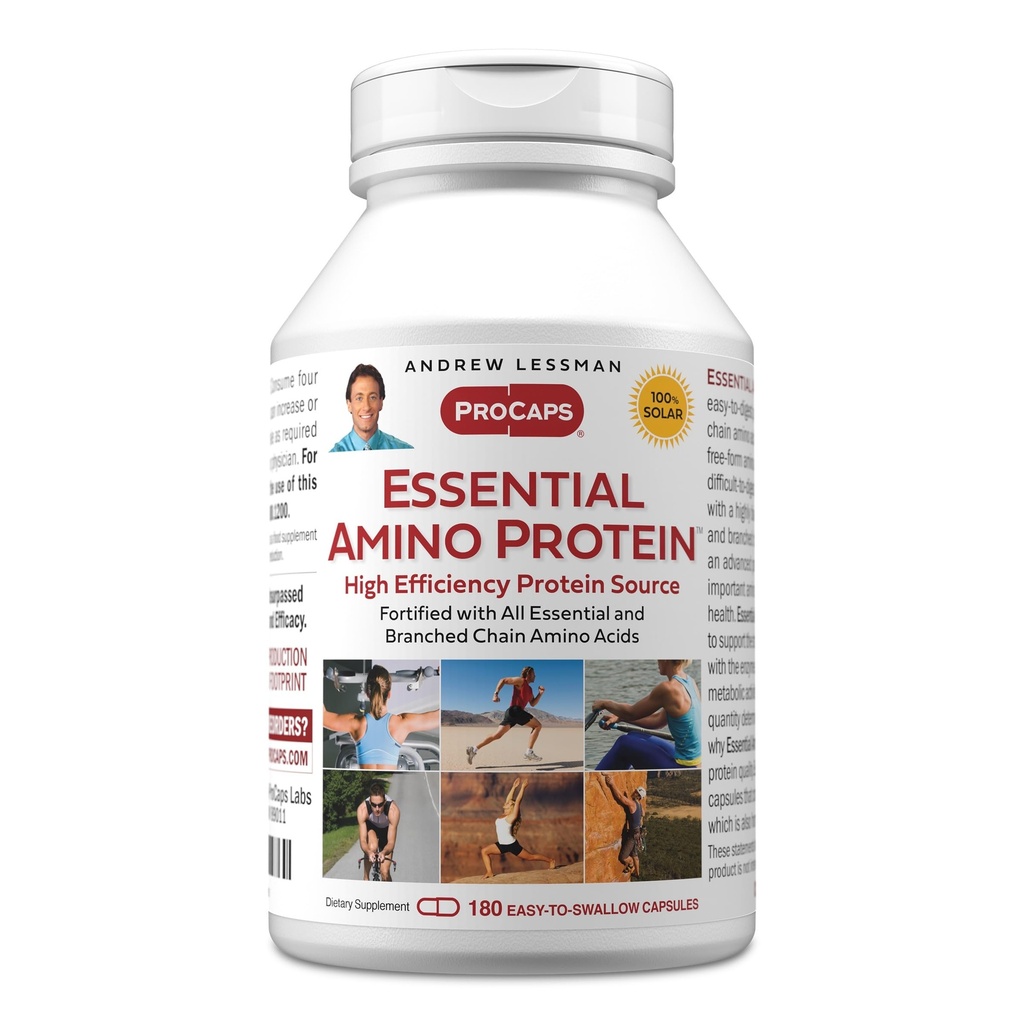 ANDREW LESSMAN Temel olarak Protein 180 Capsules - Temel ve Branşlı Zincir Amino Asitleri ile Yüksek Biyo kullanılabilir Protein Kaynağı. Anahtar Organların ve Dokuların Yapı ve Fonksiyonlarını Destekler.