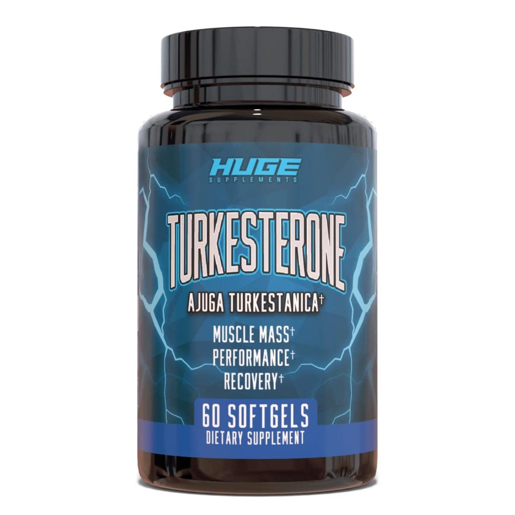Turkesterone Supplement (500 mg) Ajuga Turkestanica Ekstraksiyonu, Lean Muscle Mass, Egzersiz Performansını Geliştirin, Yumuşak Cepsiyon Teknolojisimizle Kas Kurtarmayı Geliştirin (60 Softgels)
