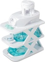 Countertop Caddy Navage Nasal Irrigation System ile uyumlu, Nose Yastıklar Temizlik Kuru Caddy Kit Nasal Bakım Sistemi sayacı Caddy, NOMAL, White