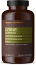 Elements Lysine Complex with Vitamin C for Immune Health Support, Vegetarian, 65 Hizmet, 195 Kont (Pazarlama değişebilir)