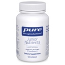 Saf Encapsulations Junior Nutrients - Çocuklar ve Gençler Multivitamin - Demir olmadan - Kalsiyum, D3 & Vitamin C - Non-GMO & Vegetarian - 120 Capsules