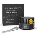 Life & Pursuits 100% Pure Real India Himalaya Shilajitwear, 1.1 oz 500 mg, En Az% 75 Fulvic Acid, 85+ Trace Minerals, Dietary Supplement for Men 3rd Party Lab Test Raporu, 60 Hizmetler (Pazar 1)
