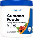 Nutricost Guarana Toz 100 Grams Per Şişe - Doğal Brezilyalı Herbal Caffeine Energizer Supplement Supplement Supplement