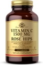 Solgar C 1500 mg Rose HIPS, 90 Tablet - Antioksi & Immune Support - Genel Sağlık - Sağlıklı Cilt ve Ortakları Destek - Non-GMO, Vegan, Gluten Free, Süt Free, Kosher - 90 Hizmetler