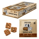 GetUp – Caffeinated Granola Bites - Chocolate Mocha (10 Pack) – 100 mg Caffeine Energy Bites – Low Calorie, Gluten-Free, 0 Tohum Yağları – Pre-Workout Portatif Snack - Kahve Altları