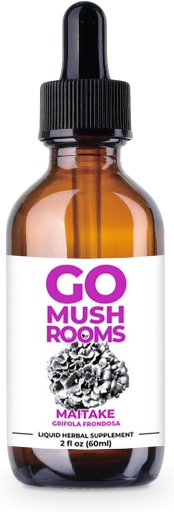 Maitake Mushroom Tincture Supplement for Renewal Support- 2 fl oz (60 Hizmetler)*