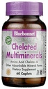 Bluebonnet Beslenme Yüksek Potency Chelated Multiminerals, Albion Chelated Minerals, Soy-Free, Gluten-Free, Non-GMO, Kosher Sertifikalı, Süt-Free, 60 Caplets, 20 Hizmet