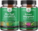 Probiyotiks ve Milk Butle Liver Support Supplement - Natural Colon Detox Digestive Support System - Herbal Liver Supplement with Silymarin Milk