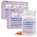 Curist Omeprazole 20mg Tabletleri Bulk Paketi - 84Köpek gecikmeli-Release Tabletleri - Kalpburn Yardımı için Asit Reflux Tıp (2 42 Tabletin Paketi - 84 Toplam)