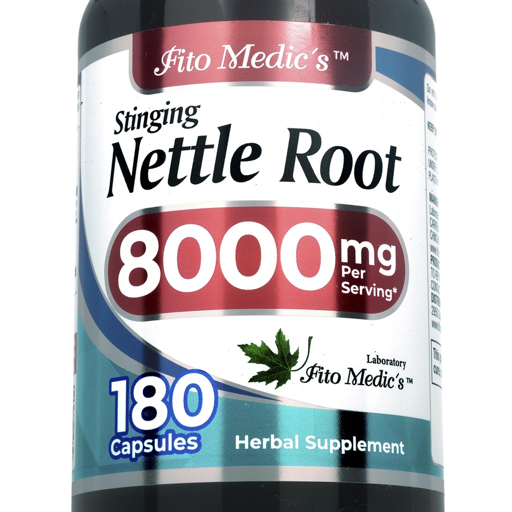 FITO MEDIC'S Lab - Nettle Root, 180 Capsules - Nettle - Pure Extract, ortiga.