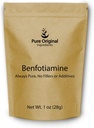 PURE ORIGINAL INGREDIENTS Benfotiamine (1 oz) Her zaman Pure, No Fillers veya Katkılar