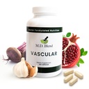M.D. Vascular - Uzman Formulaed Supplement - Vascular & Genel Wellness Hedefleri - Proper Flow, Numbers, Balance - Güçlü Garlic, Ginger, L-Arginine, Pomegranate - 120 Capsules (Pack of 2)